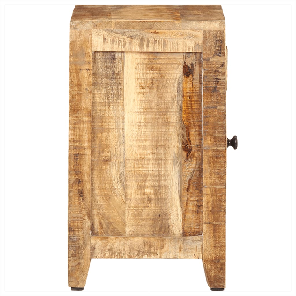 vidaXL Bedside Cabinet 15.7"x11.8"x19.7" Solid Wood Mango